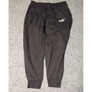 Puma Fleece Jogger Sweatpants Size XL Black